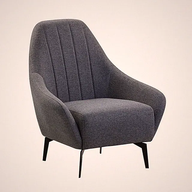 Jaxon High Back Upholstered Lounge Chair